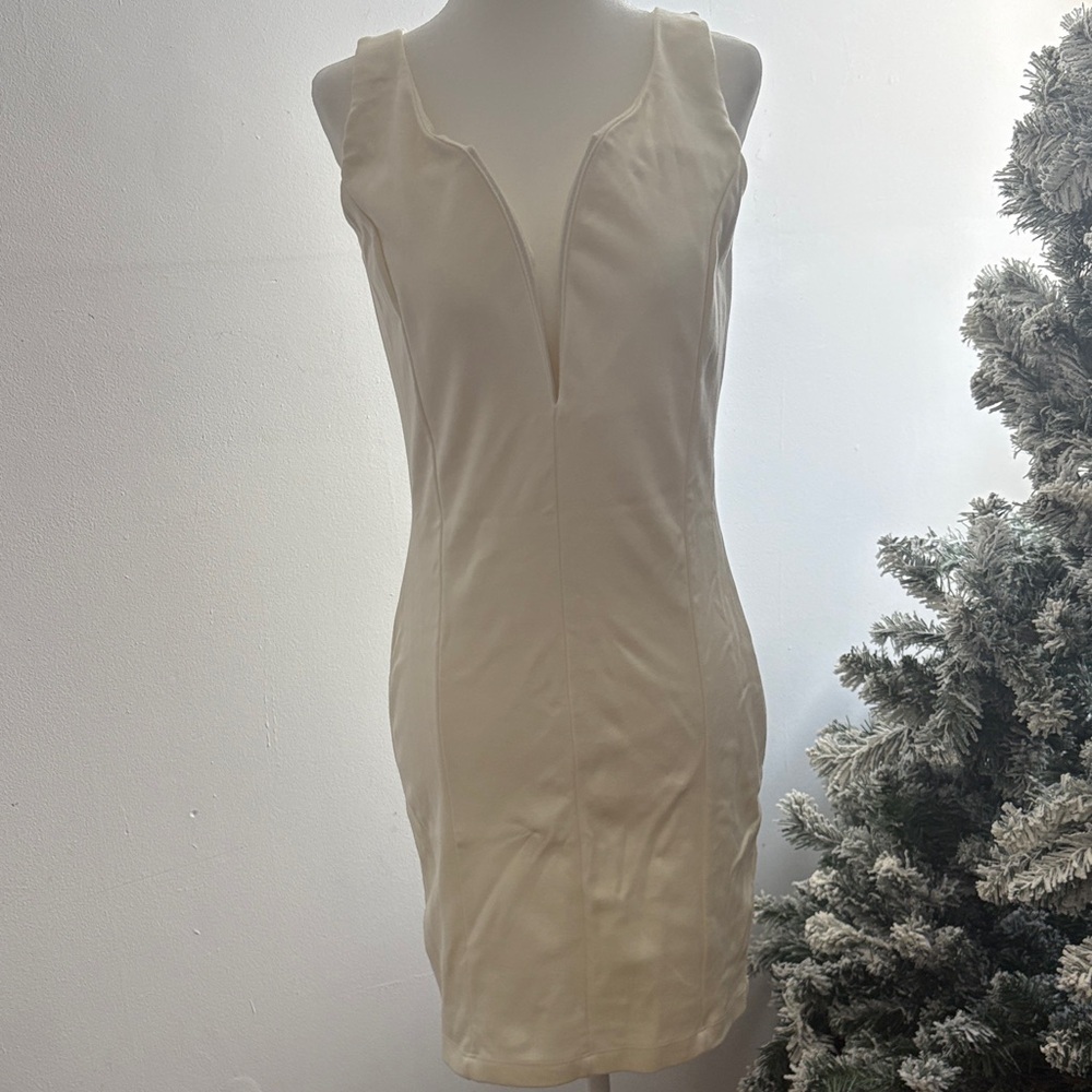 Windsor Cream Mini Dress